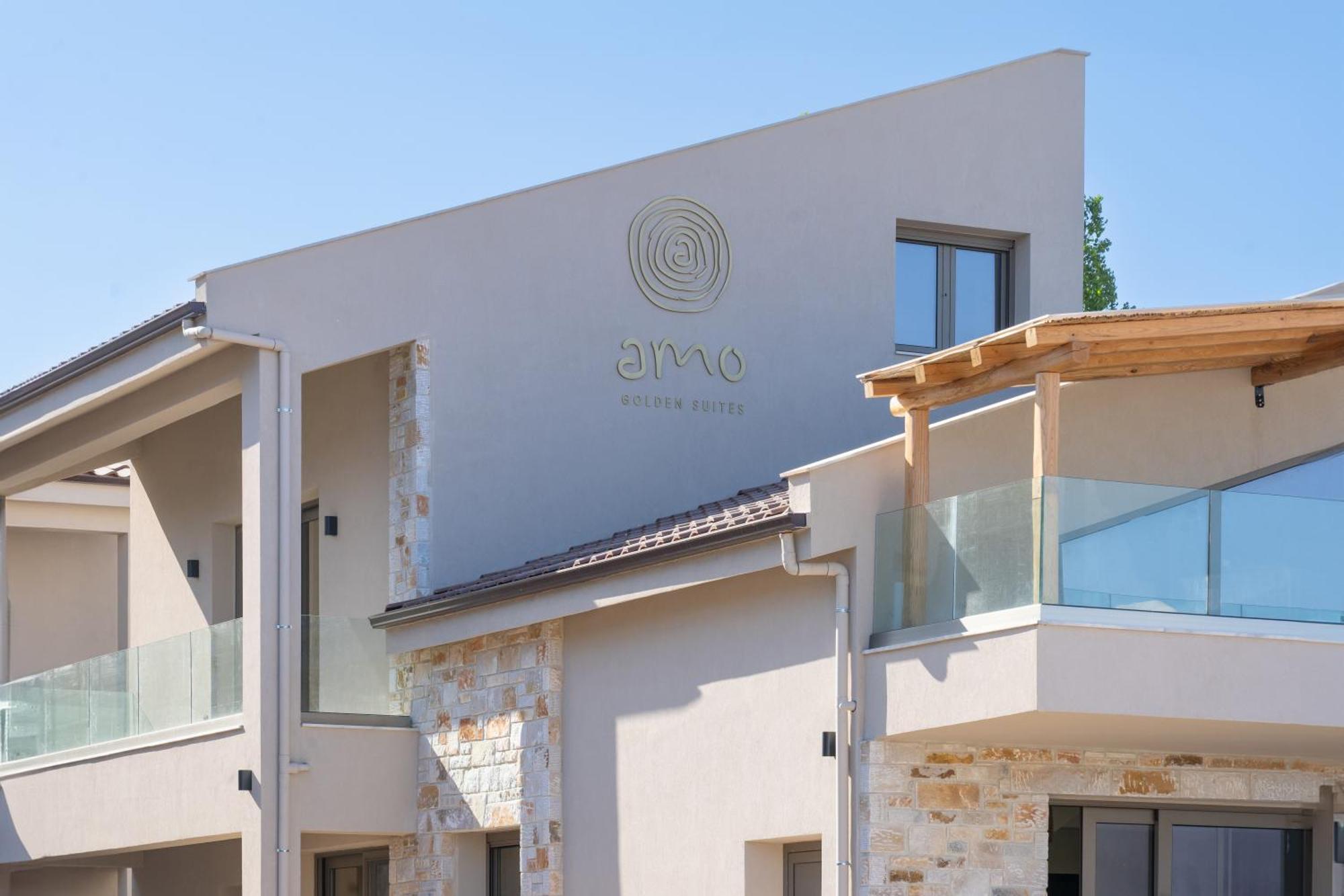 Amo Golden Suites Chrysi Ammoudia Exterior photo